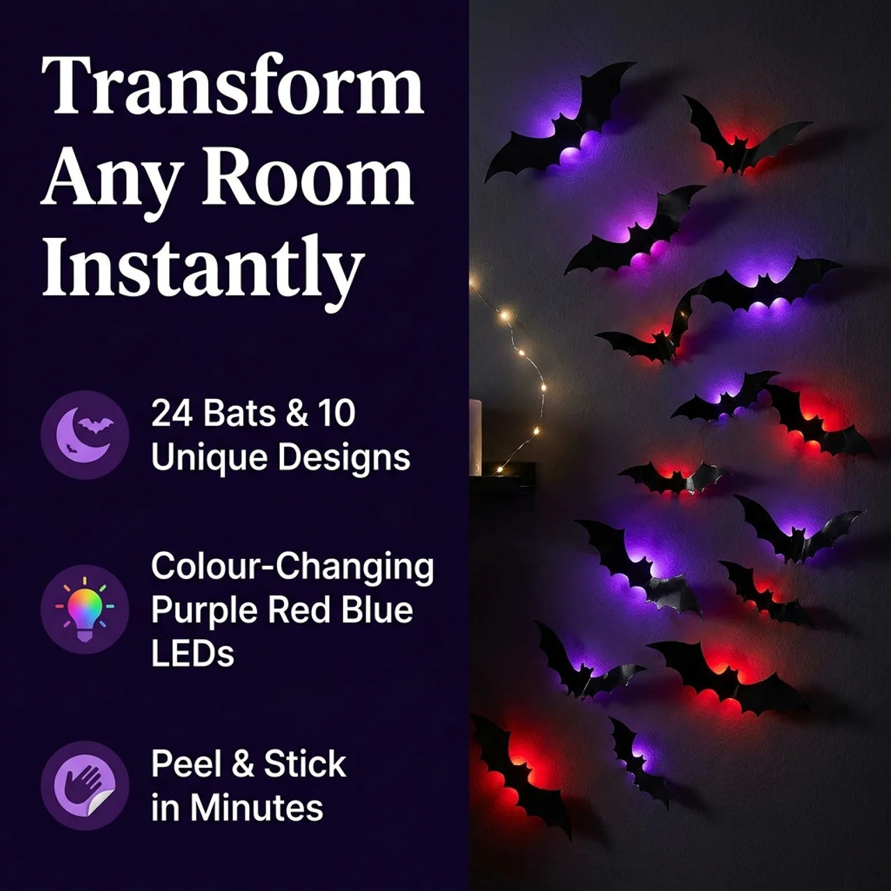 The GlowBat Lights